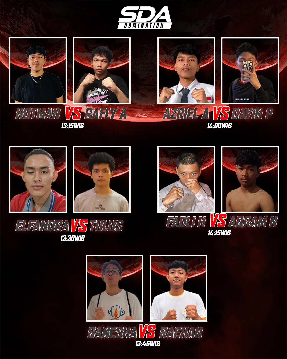 Jadwal Sesi 1 - 4