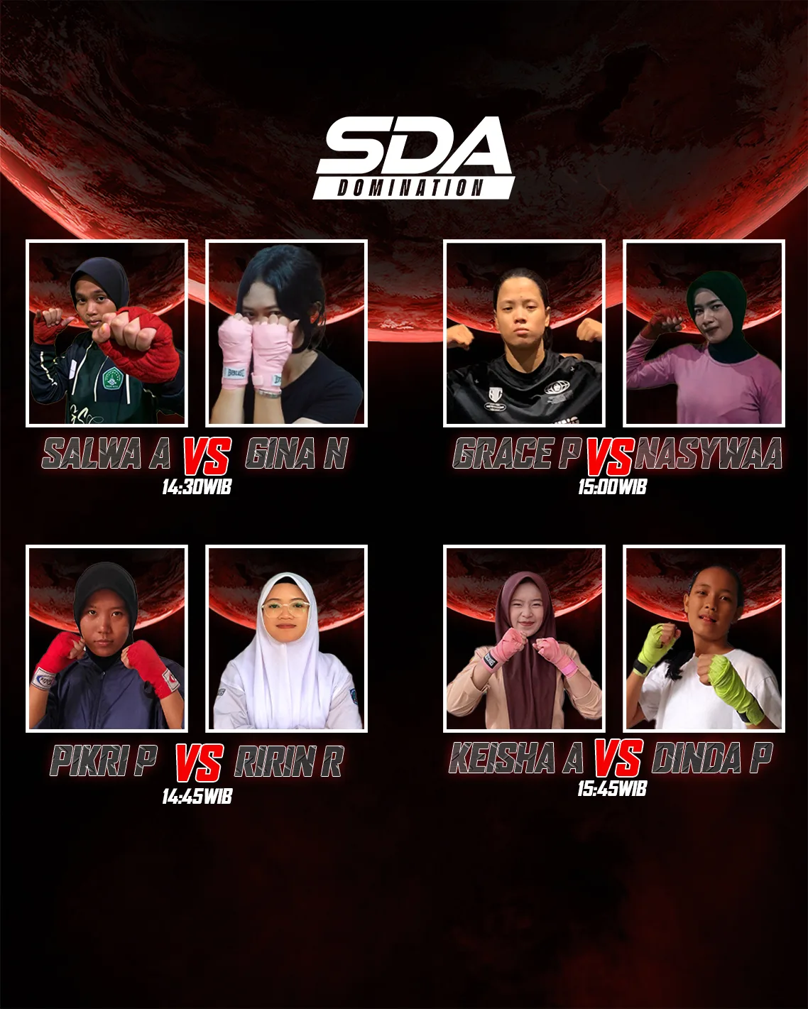 Jadwal Sesi 1 - 5
